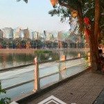 Mặt hồ trúc bạch, sổ vuông đẹp, mặt tiền 7m - 137m2