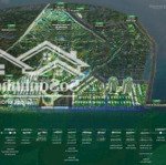 Căn shophouse xẻ khe đối diện 2 toà chung cư cao 30 tầng.