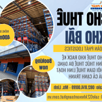 Cho thuê kho khu dân cư & công nghiệp – dịch vụ trọn gói