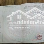 Bán đất 105.8m2, 750 triệu ở xã diên hòa, diên khánh, khánh hòa