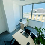 Phòng cho 3 nhân sự sẵn bàn ghế, giá chỉ 6,5 tr/tháng. lh: office danang – 0935 999 438
