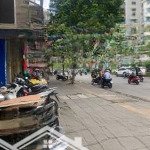 Kinh doanh đỉnh mặt phố thái hà: 50m2 3 tầng, mặt tiền 5m, thông sàn, vỉa hè rộng, 35tr/th