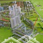 Biệt thự góc 212.5m2 hai mặt view vườn hoa