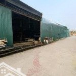 Cho thuê kho xưởng mặt đường đại lộ thăng long, an khánh, hoài đức 1100m2, điện 3fa, bảo vệ, 55k/m2