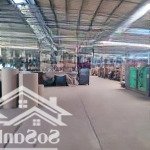 Kho cho thuê 4.200m2, giá 160tr, đường tải 10 tấn công vào được điện hạ bình 250kva, có pccc