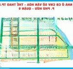 Bán gấp lô đất diện tích 90m2 giá rẻ nhất dự án sở văn hóa, quận 9 liện hệ o9o38387o3