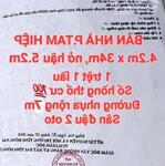 Bán nhà tam hiệp, 1trệt 1lầu, sổ hồng thổ cư đường nhựa 7m gần nhà thờ