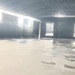 Cho thuê kho được làm thể thao ngang 2000m2 ngang 34m x dài 60m, cont 40 vào tận kho