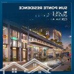 Chính thức nhận booking shop khối đế sunponte sở hữu lâu dài, ck 5%, tặng gói nt 10tr/m