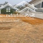Chính chủ bán lô đất 100m2 full thổ cư gần mặt đường bạch thạch, hòa thạch quốc oai
