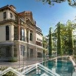 Bán biệt thự đơn lập căn góc, đỉnh đồi, bể bơi, view hồ 420m2 giá 25,64 tỷ dự án thanh xuân valley