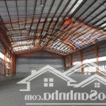 Cho thuê kho xưởng 2.000m2 kcn long an. tiếp nhận ngành ngũ kim công đoạn xi mạ