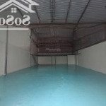 Cho thuê kho, xưởng 370m2 giá 28tr/th, đ xe container gần cầu tham lương