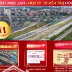 Bán đất nền đình bảng - sẵn sổ đỏ - giá từ 7xtr/m2 - chiết khấu tới 10% - cách ninh hiệp chỉ 700m