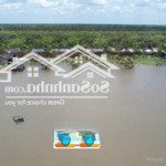 Bán 15 công đất 2 mặt tiền lộ 927c và sông kênh sáng