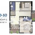 Bán căn hộ 2pn, 2wc, 69m2 căn góc 2 view tại q7 saigon riverside, giá tốt 3,3 tỷ