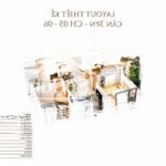 Bán cc 3pn, 101m2 đã hoàn thiện nội thất sang xịn, giá tốt