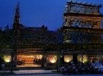 Cho thuê biệt thự mặt phố linh đàm, vị trí đắc địa, 220m2 x 4 tầng, mt 15m, 130tr/th