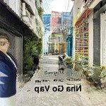 Bán nhà riêng chính chủ gò vấp 60m2 loại hình 1 trệt 3 lầu có sân thượng sang tên công chứng ngay.