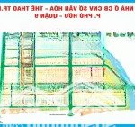Bán 2 lô đất 100m2 thuộc dự án sở văn hóa, phú hữu, quận 9 giá tốt nhất hiện tại