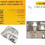 Bán căn 2ngủ + 1 toà the sun mễ trì dt 75m2