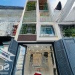Nhà xây mới gò vấp - (4,3 x 15) - 5 tầng full nội thất - có phòng spa, sauna - oto ngủ trong nhà