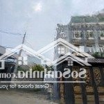 Bán nhà phố đẹp 5mx17m. xây 3 lầu. góc 2 mặt tiền đường lê thị riêng, phường thới an. q12