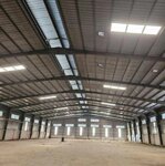 Cho thuê 4.800m2 kho xưởng trong cụm cn tp thủ dầu một bình dương