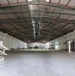Cho thuê kho xưởng khu vực nhị bình hóc môn đường cont rộng rãi.