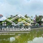 Hiếm - chính chủ bán 75m2 đất mặt hồ tư thế, phường trí quả - kd tốt, ở sướng