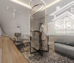 Bán căn hộ the flemington, 3 tầng thương mại, 87m2, 3pn+ 2wc, sổ hồng, tặng nội thất, 6 tỷ
