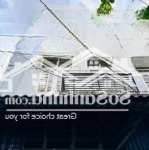 Về quê sinh sống cần bán nhà đường phan văn khoẻ p2 quận 6 giá 2tỷ980/58,5m2(4,5x13m) nhà 2 lầu,