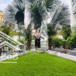 Tặng bộ nội thất cao cấp 20tỷ cho biệt thự sân vườn 357a nguyễn trọng tuyển, phú nhuận, dt: 8x23m
