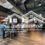 Cho thuê văn phòng gần làng việt kiều châu âu, diện tích 70m2/tầng, sàn thông, sàn gỗ điều hòa