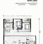 Cần bán nhanh căn 2pn diamond anata plus 88m2, dtcn có rèm + máy lạnh