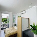 Mới khai trương cách bến xe q8 500m ban công cửa sổ full nội thất