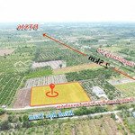 125m2 thổ + 500m2 vườn view sông - 3 tháng công chứng. giá 750tr. vị trí: cầu rọc trâm
