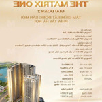 Bán cc the matrix one, lê quang đạo, 100 triệu / m2, 30m2, 2pn, 2wc