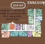 Chính chủ bán căn hộ 2 pn 63,2 m2 - view penthouse - hàng hiếm - giá tốt trên thị trường.