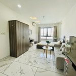 Cho thuê căn hộ studio hầm xe thang máy bảo vệ, full nội thất, cửa sổ hướng gió bao thoáng