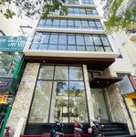Cho thuê tòa nhà 10 tầng ốp kính full hoàng ngân 130m* 10t, mt : 7m, thông sàn, thang máy. 150tr