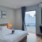 Khai trương căn hộ quận 1 ngay bùi viện studio tách bếp, ban công, full nội thất có máy giặt riêng