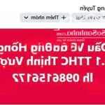Chính chủ bán đầu ve đường hồng dân trung tâm hành chính thịnh vượng