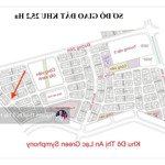 Bán đất dịch vụ vân canh khu 25ha, dt 97,8m2, lô góc, vị trí đẹp kinh doanh, sổ đỏ