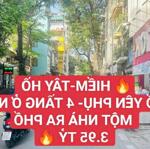 Hiếm- tây hồ- phố yên phụ- 4 tầng ở ngay- 1 nhà ra mặt phố- 3.95 tỷ
