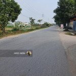 Chính bán mảnh đất băng 2 đường nhựa yên ninh dt:80m fui thổ cư mt :5.12m =hậu đường rộng
