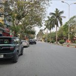 Bán nhà mặt phố nguyễn khuyến hà đông giá đầu tư nhỉnh 350tr/m, đường đôi 40m, 85m*4t, mt 4.2m