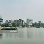 Chính chủ bán nhà mặt phố ô đồng lầm dt 396m2, mt 14m, 10 tầng, view hồ, cho thuê 6 tỷ/năm