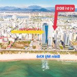Sức hút từ toà căn hộ 8 tầng với dòng tiền 1,2 tỷ/năm, cách biển mỹ khê 500m, mặt tiền lê quang đạo