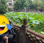 Bán nhà view hồ oto đỗ cửa cực phẩm siêu hiếm 50m2, 5 tầng, 6 phòng ngủ, nhà đẹp nhất phố